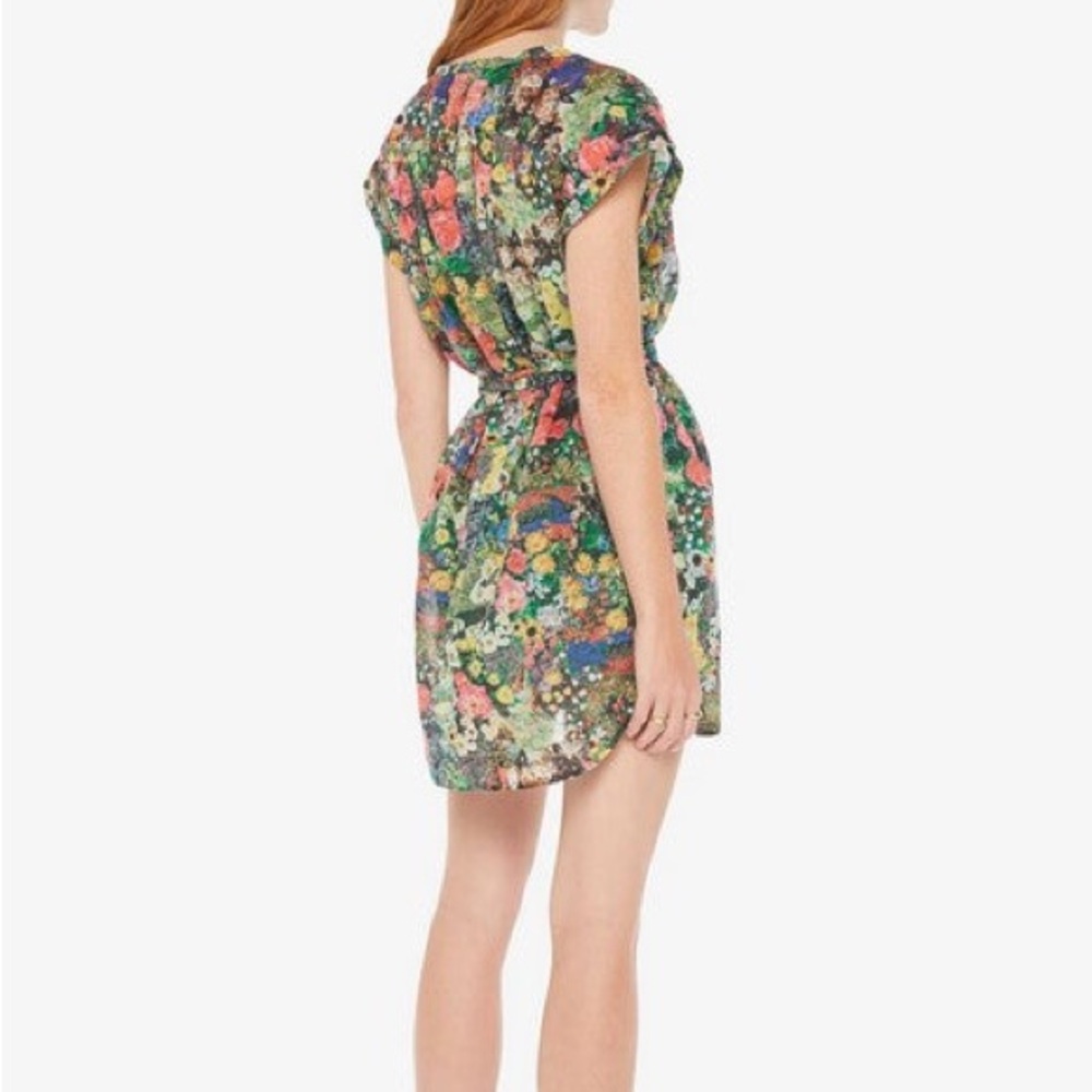 Mother The Slow Ride Shirt Dress in Pretty As A Picture Floral Print - Picture 6 of 13